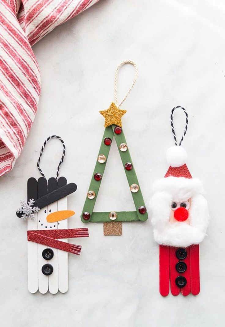 Santa Claus made of sticks