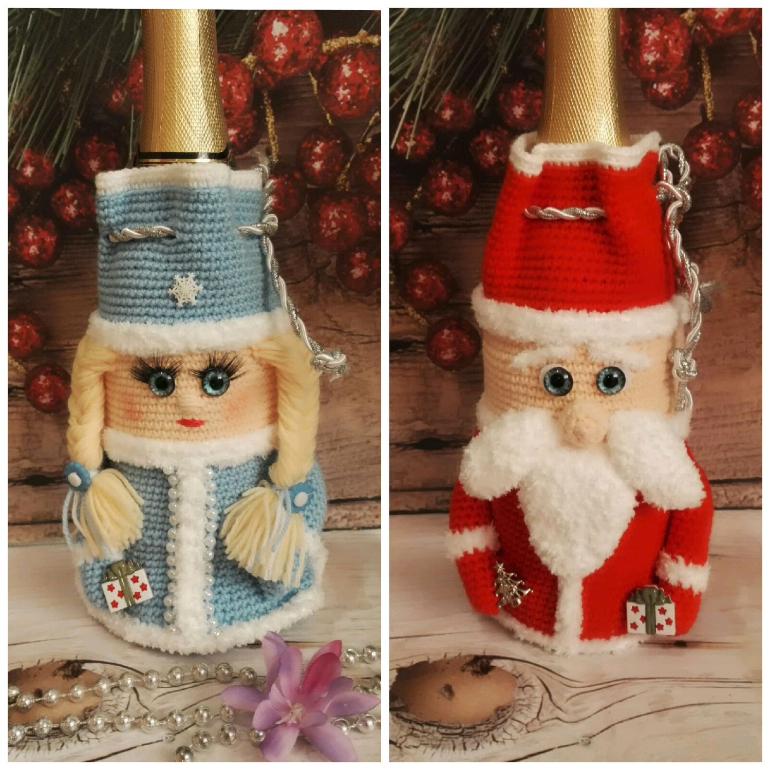 Knitted Santa Claus