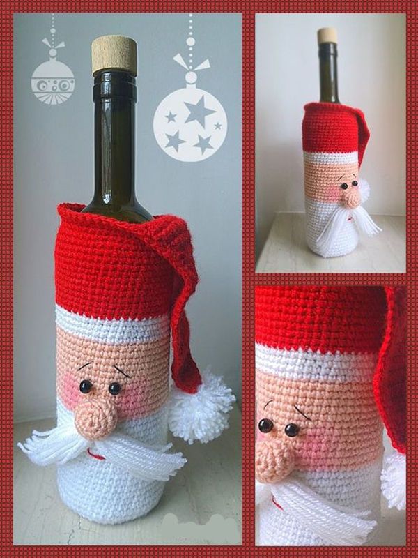 knitted Santa Claus