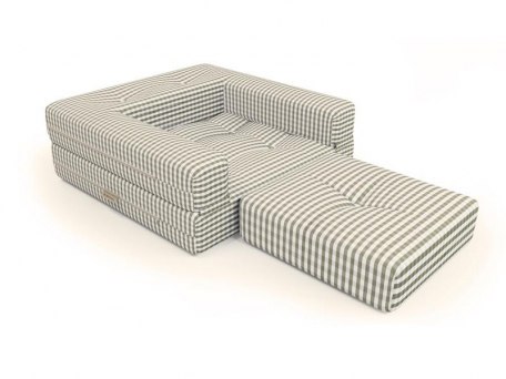 transformable chair made from a mattress