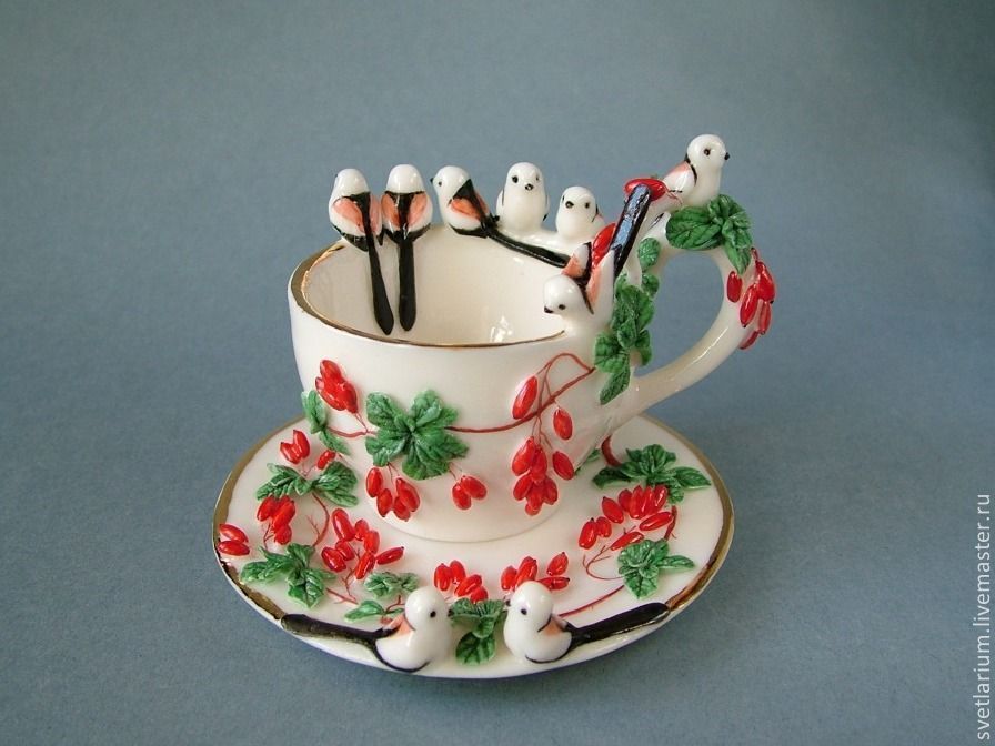 porcelain cup