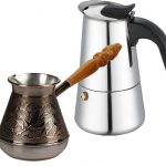 geyser coffee maker or Turk