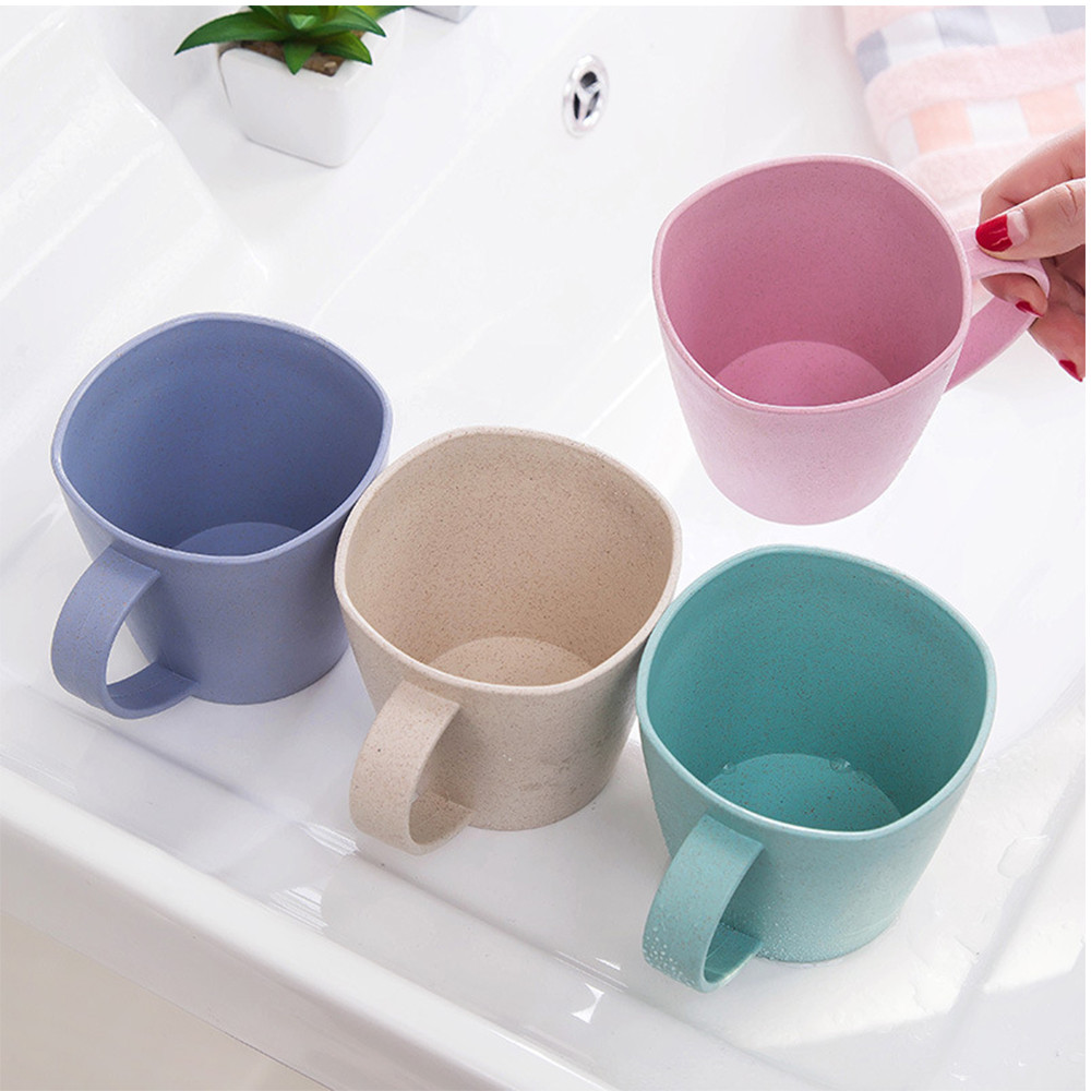 plastic mugs