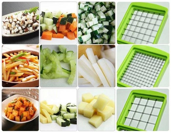 how to cut with a vegetable cutter