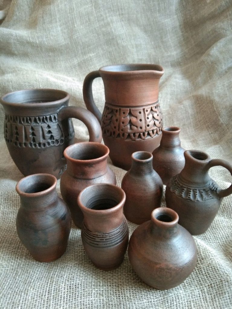 types of clay jugs