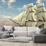 Photo wallpaper for a boy's room