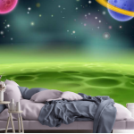 Photo wallpaper for a boy's room