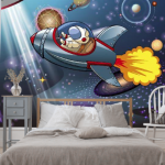 Photo wallpaper for a boy's room