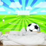 Photo wallpaper for a boy's room