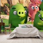 Photo wallpaper for a boy's room