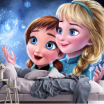 Photo wallpaper for a girl's room