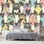 Photo wallpaper for a teenager