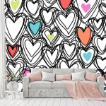 Photo wallpaper for a teenager