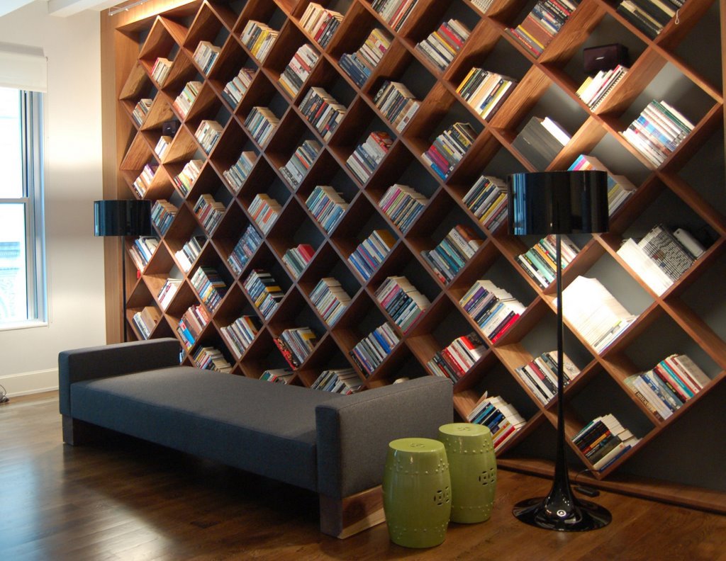 Books in the interior