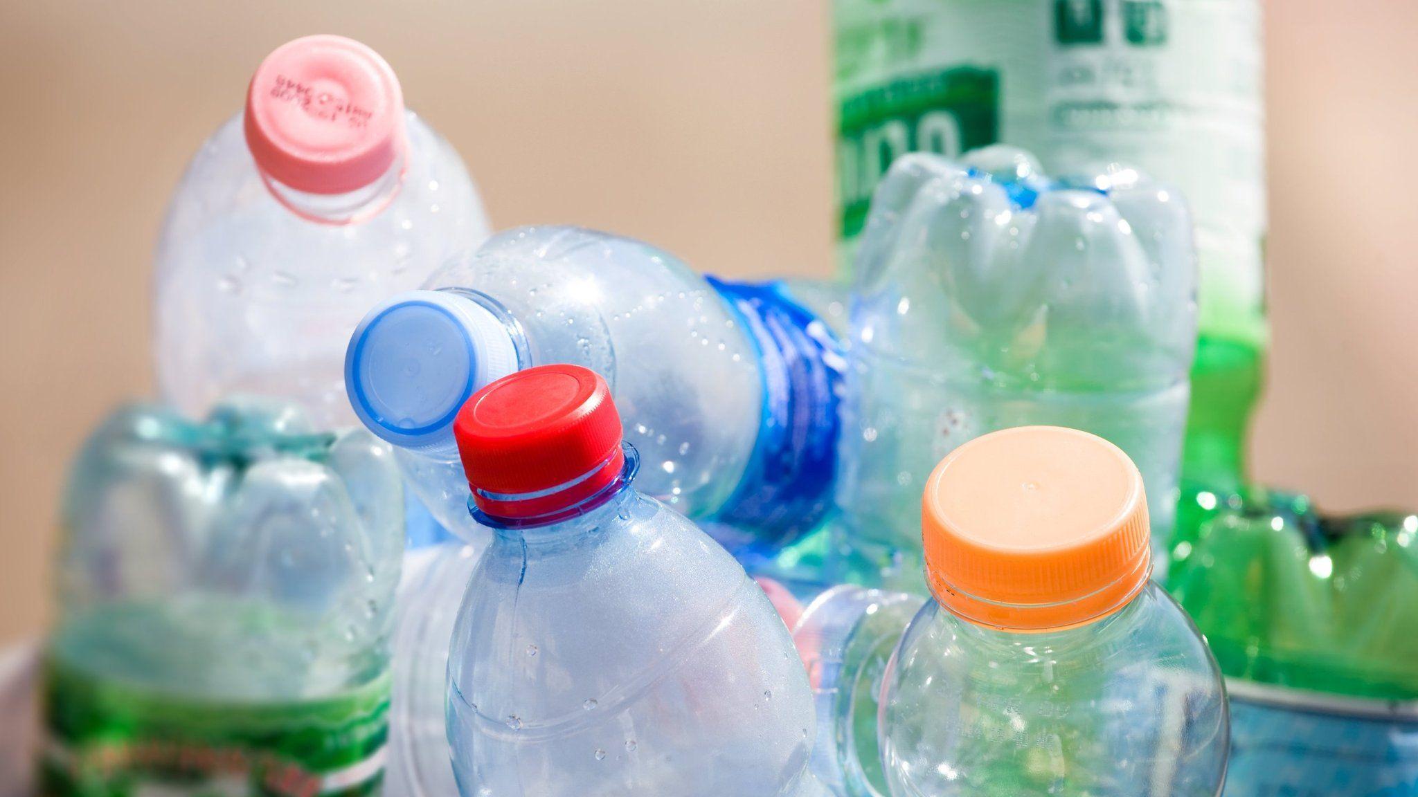 what are plastic bottles made of?