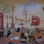 To kindergarten/school