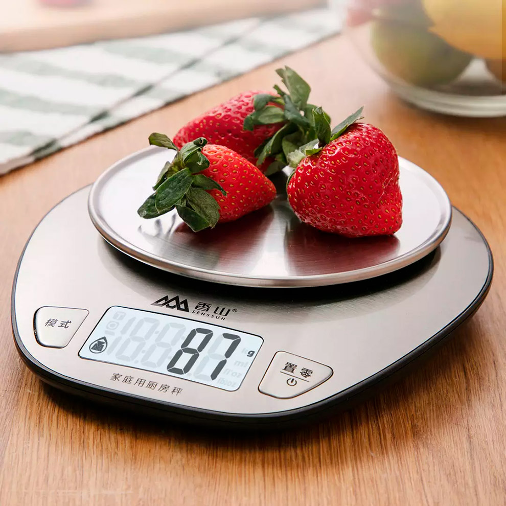 Electronic kitchen scales