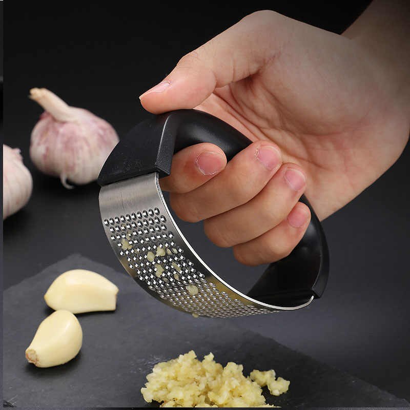 Garlic press