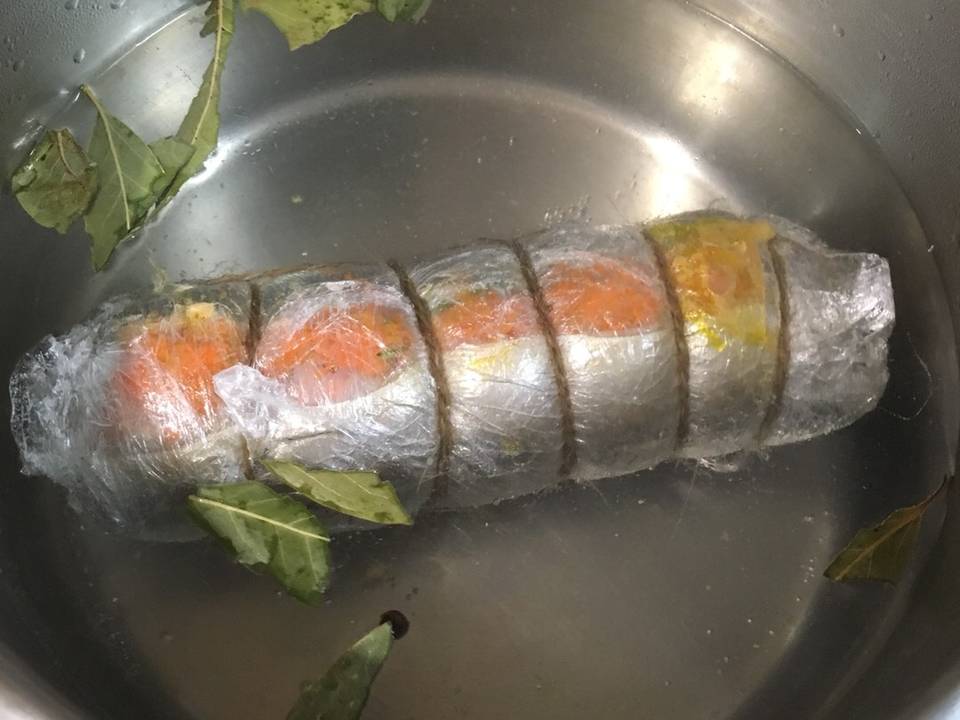 how to boil in cling film
