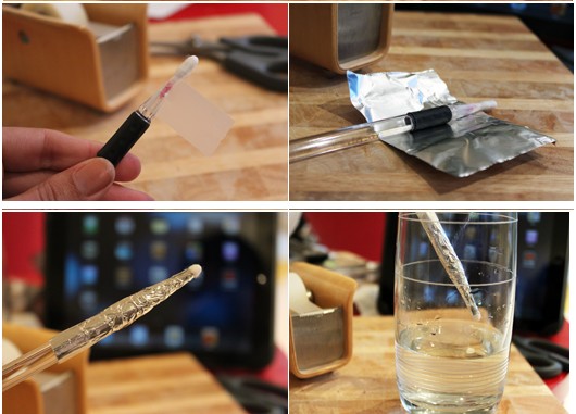 how to make a stylus from foil