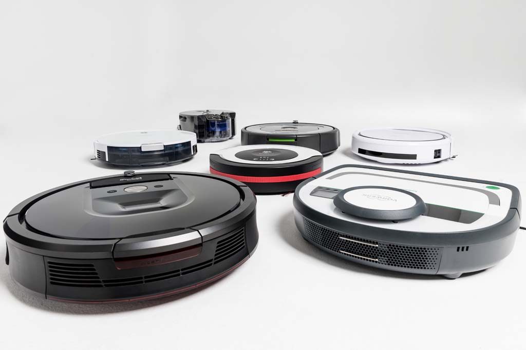 types of robot vacuum cleaners