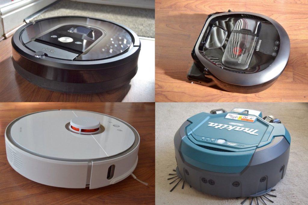 what types of robot vacuum cleaners are there?