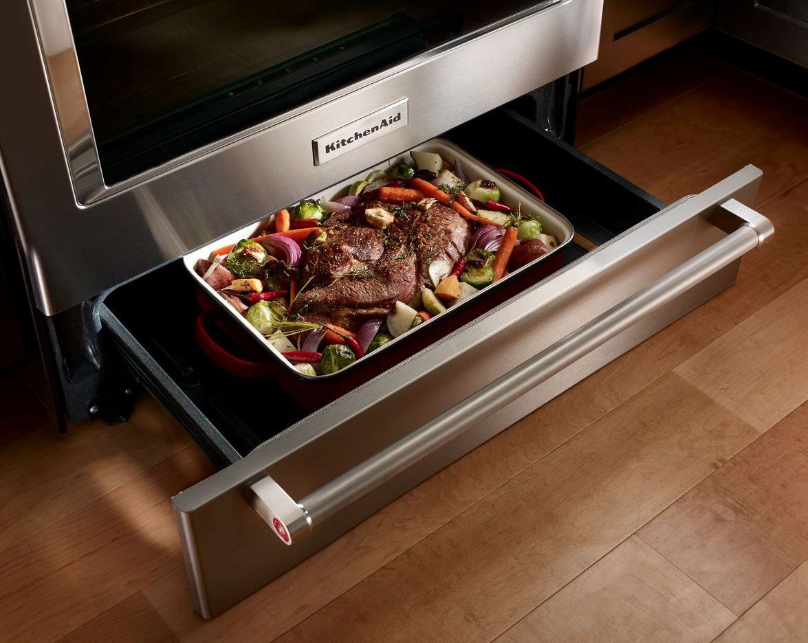 Drawer under the oven