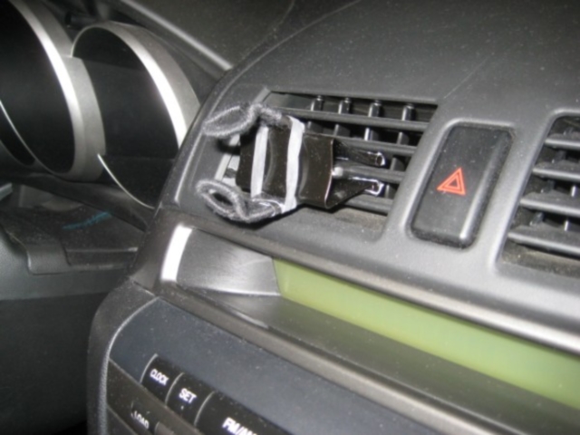 Phone holder made from binder