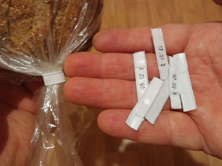 Bread package clamps