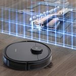 virtual wall of a robot vacuum cleaner