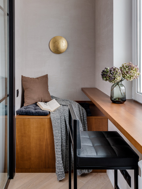 Balcony in the bedroom