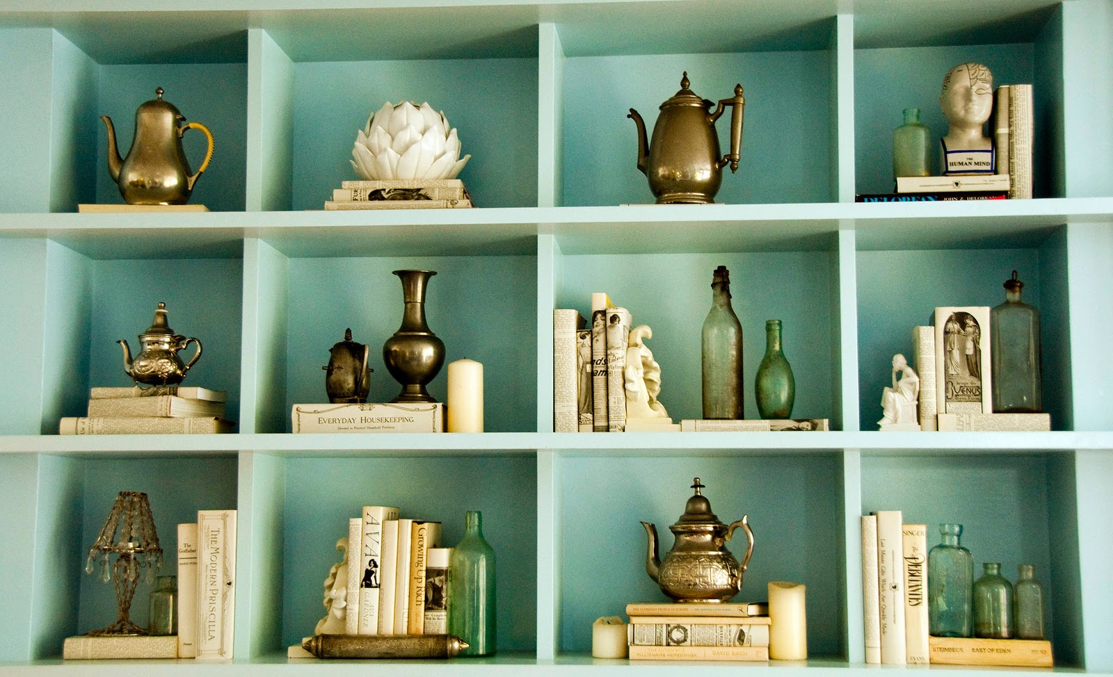 Open shelves