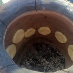 Tandoor in the ground.