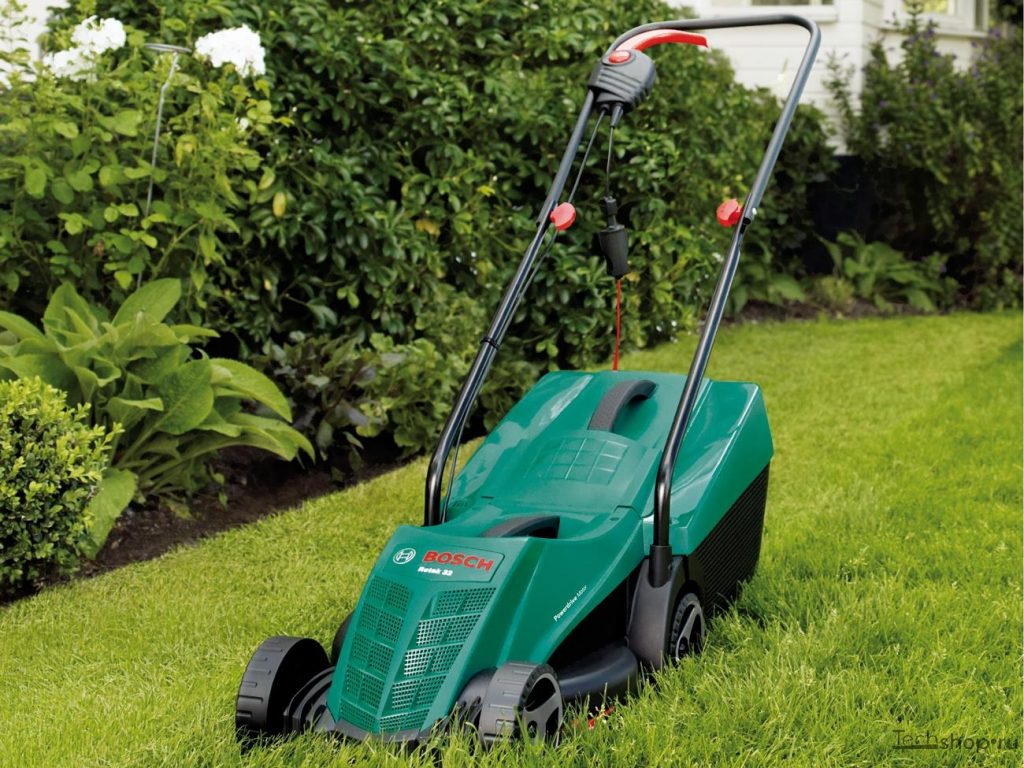 lawn mower for the garden