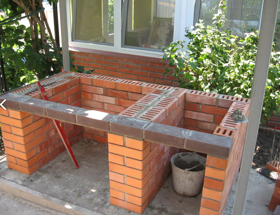 The first tier of the oven. 