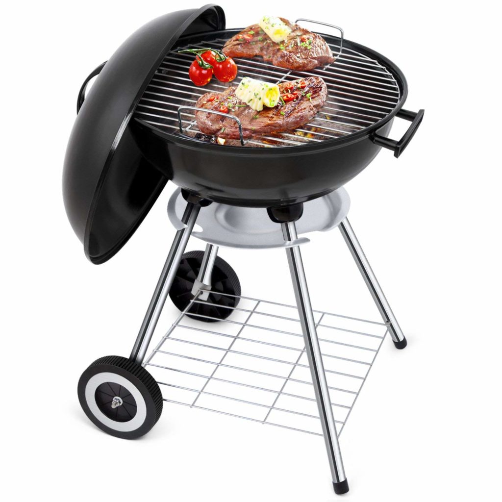 barbecue with lid