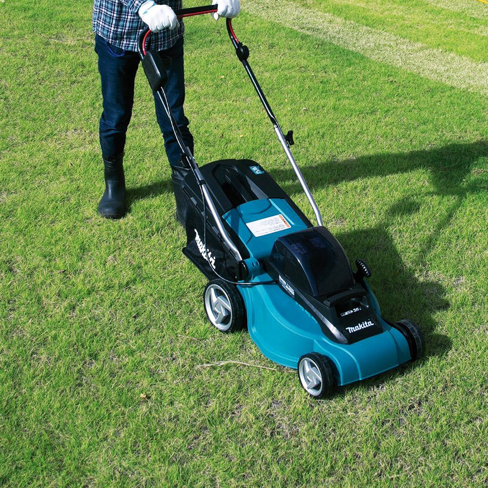 cordless lawn mower for the garden