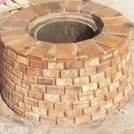 Tandoor made of brick on a base.