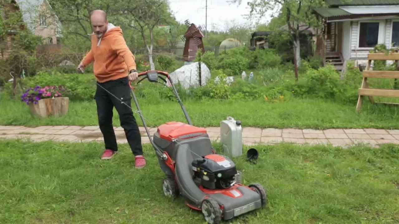 lawn mower won't start