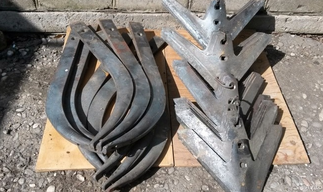 Plates for cultivator.