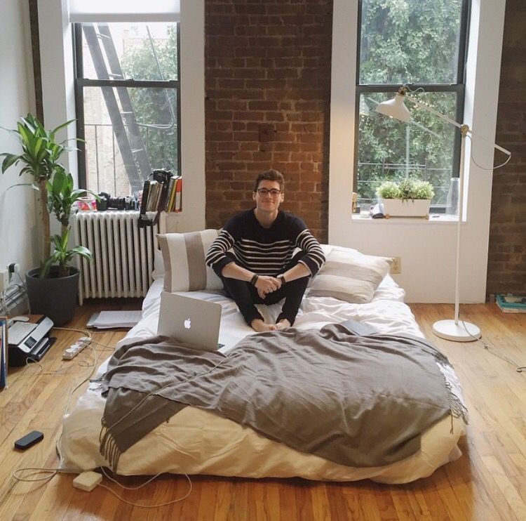 Mattress on the floor