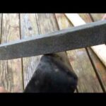 sharpening of the hardening cutter
