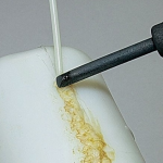 Repair with a soldering iron.