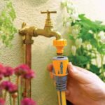 how to connect a hose to a faucet