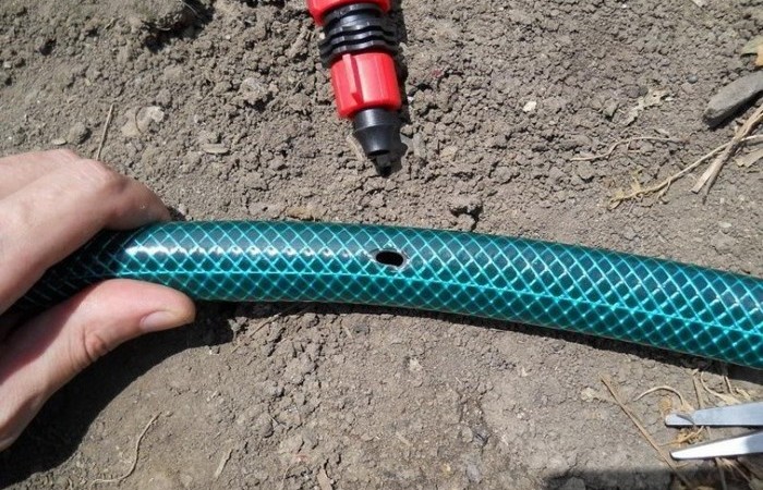 how to seal a garden hose