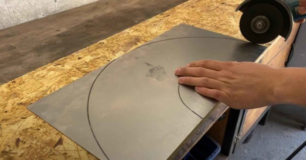 Semicircular blanks.