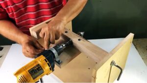 Circular from a drill - 16