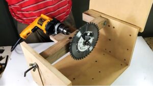 Circular from a drill - 18