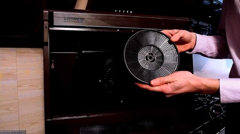 Why is there a carbon filter in the hood?