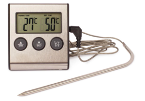 How to use a temperature probe